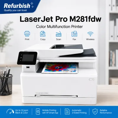 LaserJet Pro M281fdw M283fdw A4 Printer Auto Duplex Gigabit Ethernet High Volume Office Supply Enterprise Imprimante