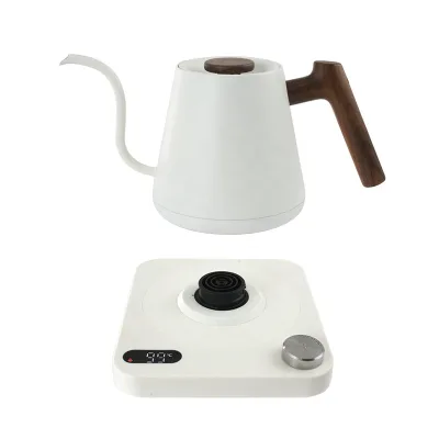 High Quality Smart Electric Kettle 0.6L Plastic and Metal Set with Lid for Coffee and Tea Kitchen Utensils by Manufacturer