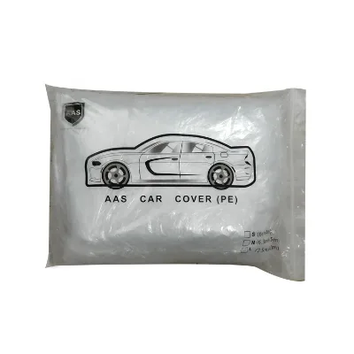Indoor Use Plastic Universal Fit Car Cover