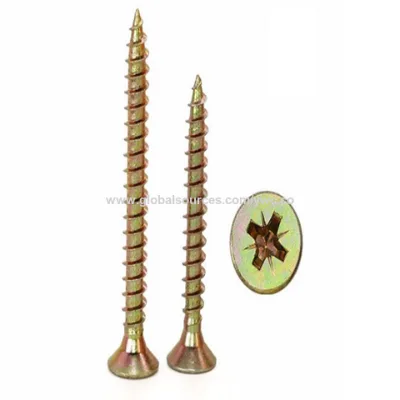 Zinc plated Fiberboard screws for Furniture