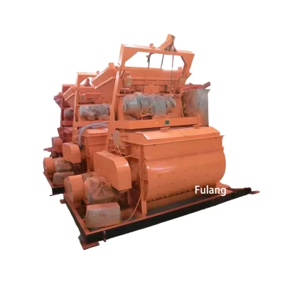 Mixing System Use for Block Making Machine JS750L Electric Mobile Concrete Mixer Mini Potable Mixing Machine