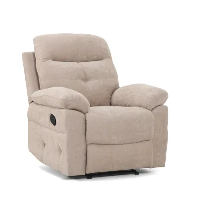 Electric Leather Power Recliner Sofa Set Reclining Armchair Waterproof Leather Surface Simple Wipe for Living Room Furniture