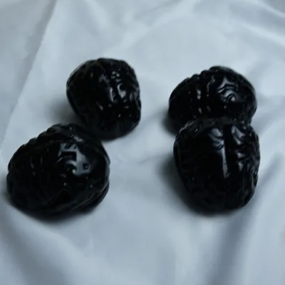 Natural Healing Stones Crystals Carving Crafts Carved Natural Quartz Crystal Brain for Healing Stones Decoration