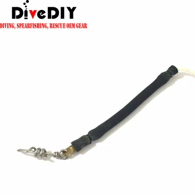 Spearfishing Accessories Shock Cord Bungee-Pigtail for Spearfishing Durable Stainless Steel Snap DiveDIY
