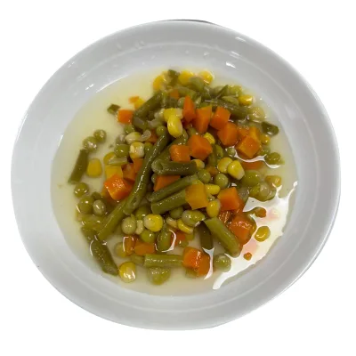 Hot Selling Canned Mixed Vegetable in Brine 184G for Costa Rica Market