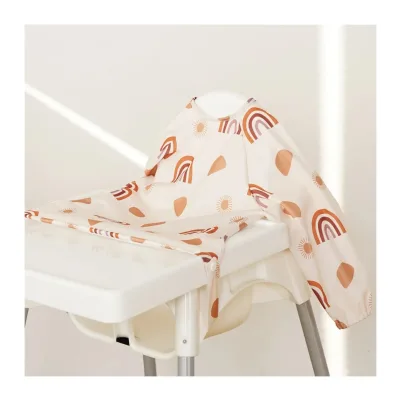 Elinfant Waterproof Baby Feeding Bibs Custom Children's Dining Chair Bib Easy Wash Kids Long Sleeve Bibs Baby Apron for Eat