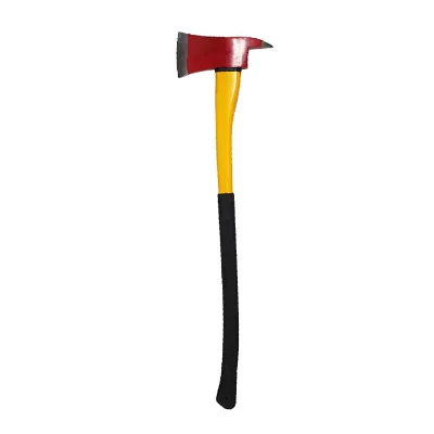 Fire axe to Break Down the Door Escape Rescue Wooden Handle axe Carbon Steel Fire Breaking axe