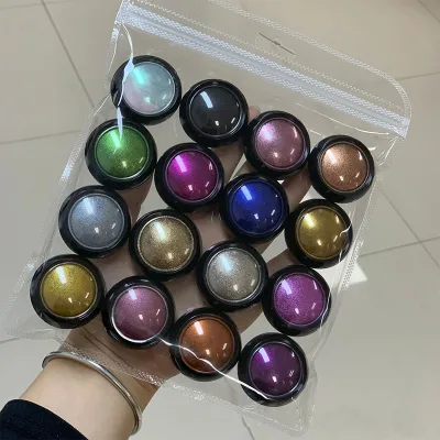 Chameleon Chrome Fine Glitter Nail Powder Mirror Effect Upgrade for Nail Art Bath Bombs and Coating Pigment