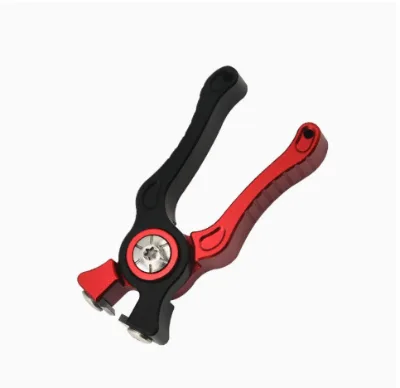 New Mini Aluminum Alloy Fishing Line Cutter Portable Tungsten Steel Blade Fishing Pliers for PE Braided Line Angling Accessory