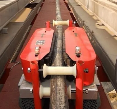 HIGH QUALITY Wire and Cable Conveyor Cable Push Device Crawler Cable Conveyor