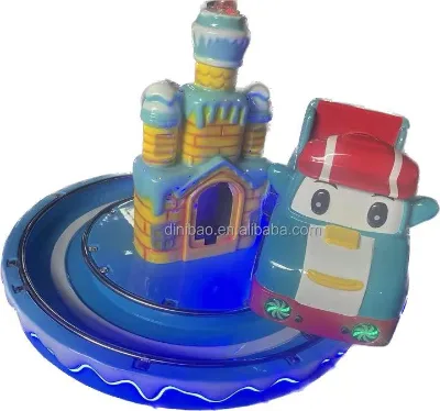2024 Hot Sale Train Machine Small Track Train Kiddie Ride Train Game Machine for Children