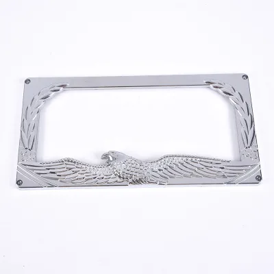 Custom Designed UV Printing Decorative Plastic License Plate Frame New Cars USA Cartoon Standard Exterior Accessories Plate