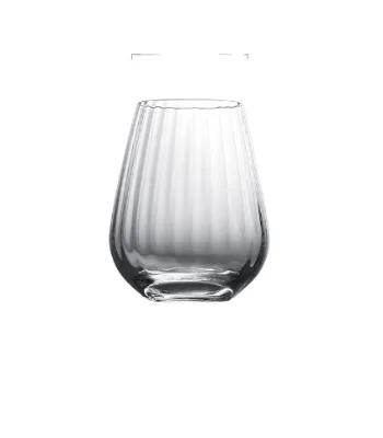 Tall Glasses, Vertical Striped Red Wine Glasses, champagne Glasses, Whiskey, Home Creativity