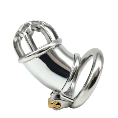 Male Chastity Device for Men Metal Tube Cock Sleeve Tease Steel BDSM Sex Toys Female Led Relationship Bondage Belt dropshipping
