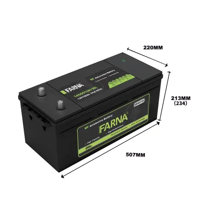 Factory Selling High Quality 12v Lead-acid Battery 12V 150Ah Automotive Battery Industrial Electric Vehicle Battery