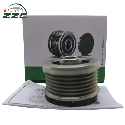 1007 206 3008 5008 Overruning Alternator Pulley F-236591.06 535006210 F-236591.01 for BMW Engine 7555926 12317550968