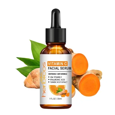 Korean Skin Care Turmeric and Vitamin C Serum for Black Skin From Korea