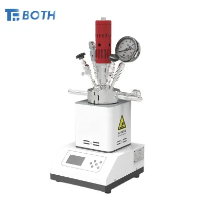 Micro Small Laboratory 250ml Miniature Magnetic High Temperature and High Pressure Reactor With Magnetic Reactor