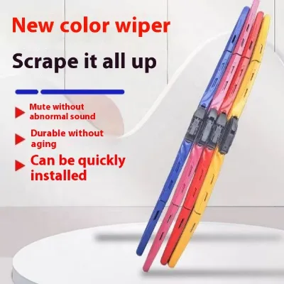 Flat Wiper Blade Long Life Beam Wiper Blades Available in 14-28 Inch Lengths Quieter Wipe