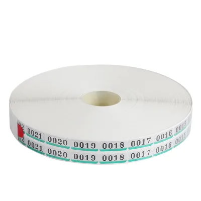 Pairs/lot Twin Check labels No. 0001-5000 for Noritsu & Fuji Negative 1/2x 5000