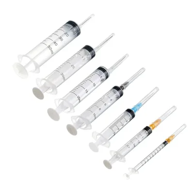 Evereast Medical Factory Direct Supply Sterile Plastic Hypodermic 5ml Disposable Syringe With Needle