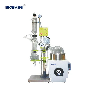 BIOBASE MANUFACTURE Explosion-proof Rotary Evaporator ExRE-100 0~120rpm RT~180℃ Vertical Three Back Flow, for Lab