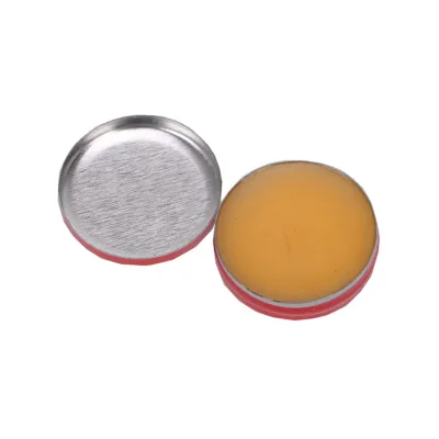 Metal Button Tin Headache Dizziness Cool Relieving Itch White Ointment Menthol Essential Oil Balm