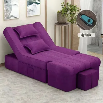 Hot Selling Adjustable Height Hidden Cushion Recliner Beauty Pedicure Electric Multifunctional Sofa Beds