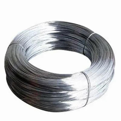 BWG 22 Soft Galvanized Binding Wire 4.5kg 5kg 5.5kg Small Coil Hot Dipped GI Wire for Garden Tying and Packing