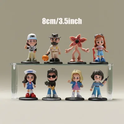 Vintage Paranormal Teen Adventure Series Anime Figure Mystery Surprise Toy Bag Filler Cute Ghost Monster Collectible Gift
