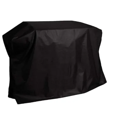 Water Resistant BBQ Grill Cover Heavy Duty 600D Polyester Flat Top Custom Made