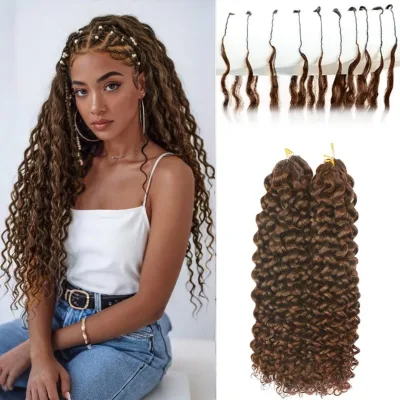 Non-detaching, Non-tangling 100% Russian Virgin Hair, Vietnamese Hair, Double-headed Feathers Hair Extension