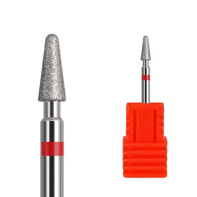 Excellent Heat Dissipation Diamond Nail Drill Bit Professional Wholesale Price Round Head Nail Bit Cuticle Clean Tool