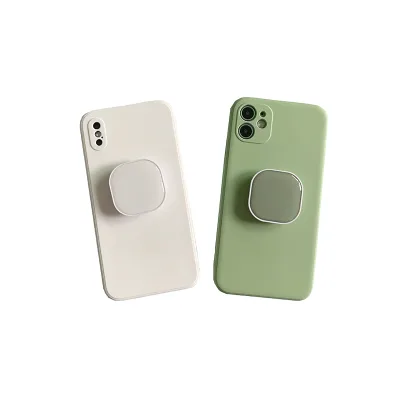 Factory Wholesale Custom LOGO Printed Poppings Foldable ABS Material Phone Socket Stand Griptok Holder