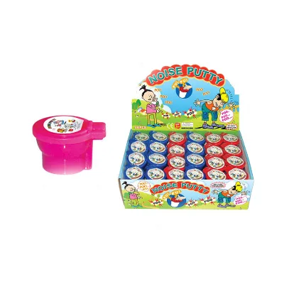 48 Pieces One Box Noise Putty 6 Colors Spoof Slime Putty Fart Toy Kids Party Supplies in China