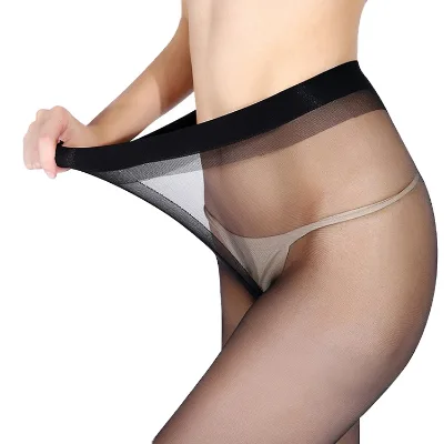 Hot Selling 10D Ultra-Thin Transparent High Waist Pantyhose Free-size Seamless Compression Knitted Cotton Tights Opaque Summer