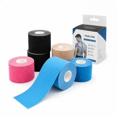 Bulk Wholesale Cheap Price CE ISO Certificates Approved K Sports Muscle Kinesiology Tape With Strongest Glue