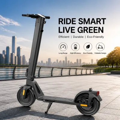 ABE Certified EN17128 Approved 1000W Aluminum Alloy Waterproof Long-Range Foldable Electric Scooter for Adults OEM/ODM Factory