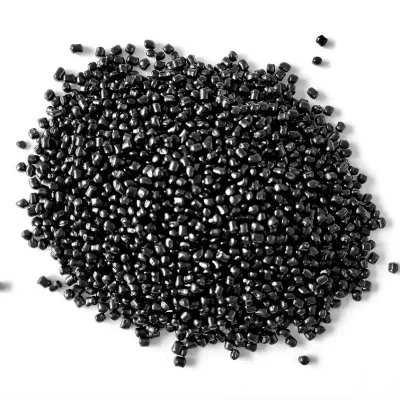 Ronfeng PE Carrier Carbon Black Masterbatch Pellets Spray Coating Grade Black Colorant for Automotive Parts OEM Available