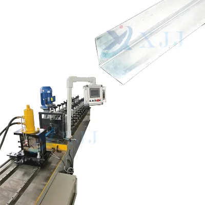 XJJ Construction Building Steel Angle Bead Mesh Aluminum Sheet Triangle bar Roll Forming Machine