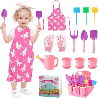 Wholesale Kids Gardening Tools Set Outdoor Gifts for Girls