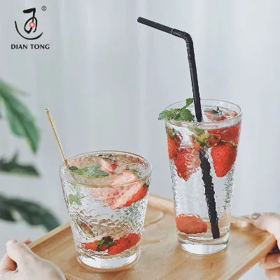 350ml Highball High Quality Transparent Water Glass Set Drinking Glasses Set Water 6 Pieces Custom Juice Glass Cups for Drinking