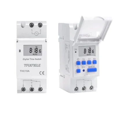 Week Programmable AHC15A DHC15A 220V Time Switch Digital Table Timer 3 Phase Timer Switch Timer Switch Relay