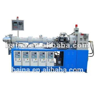 90mm Cold Feed Rubber Extruder, Rubber Extrusion Line, Rubber Extruded Machinery