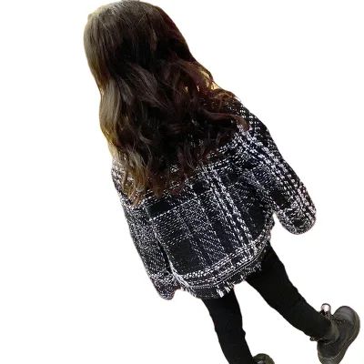 Baby Girl Winter Autumn Clothes Girls Fashion Tassel Loose Cardigan 3 4 5 6 7 Years Children Simple Casual Costume