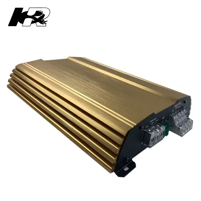 Zeming ZM-480 4-Channel AB Class Power Amplifier 12-24V Max 120W*4 Per Channel Speaker Level Input for Car Speaker OEM Head Unit