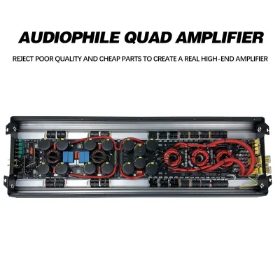 Professional 3500W Class D Monoblock Amplifier 1 Ohm 2 Ohm 4 Ohm RCA Car Speaker in Out for Home Theater Diy Subwoofer System