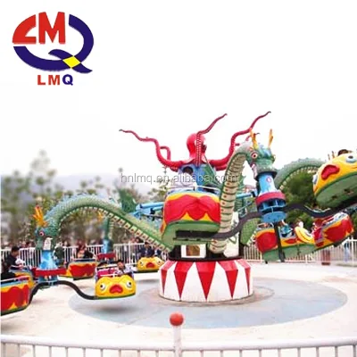 New Style Amusement Park Games Factory Happy Flying Octopus Rides