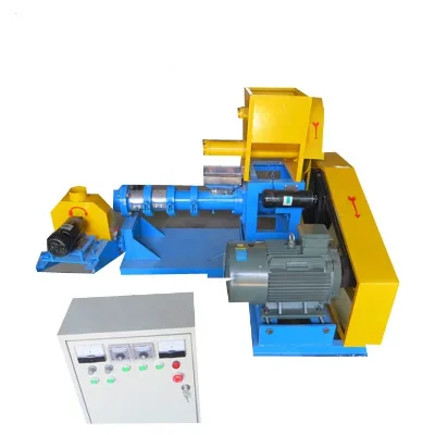 Pet Feed Puffing Production Equipment Dog Food Production Machine Floating Fish Feed Machine