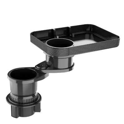Car 2 in 1Cup Holder Adapter Automotive Interior Parts Cup Holder Tray for Drinks Wallets Mobile Phones
